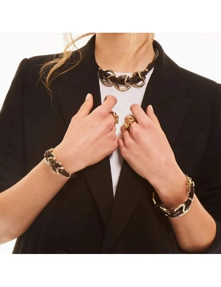 Pulsera Uno de 50 Step by Step Oro