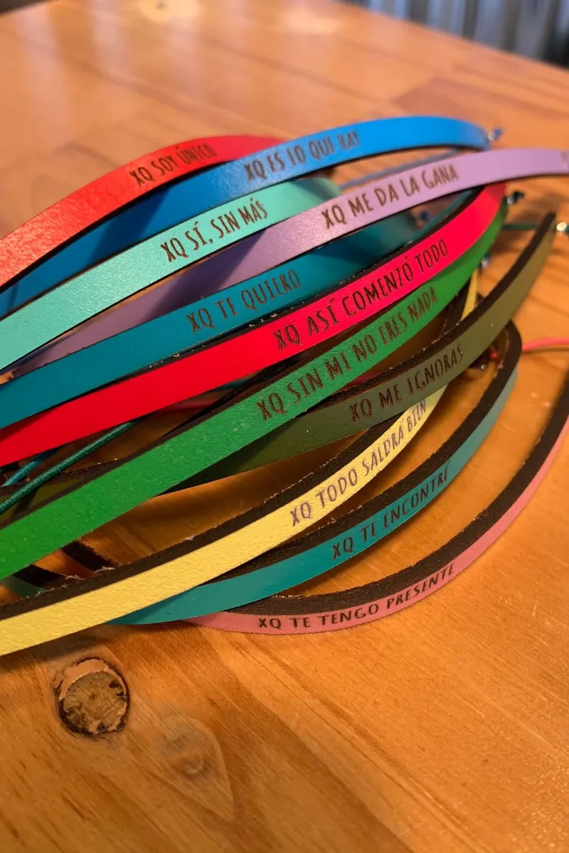 Pulsera XQ TODO SALDRA BIEN color limonero