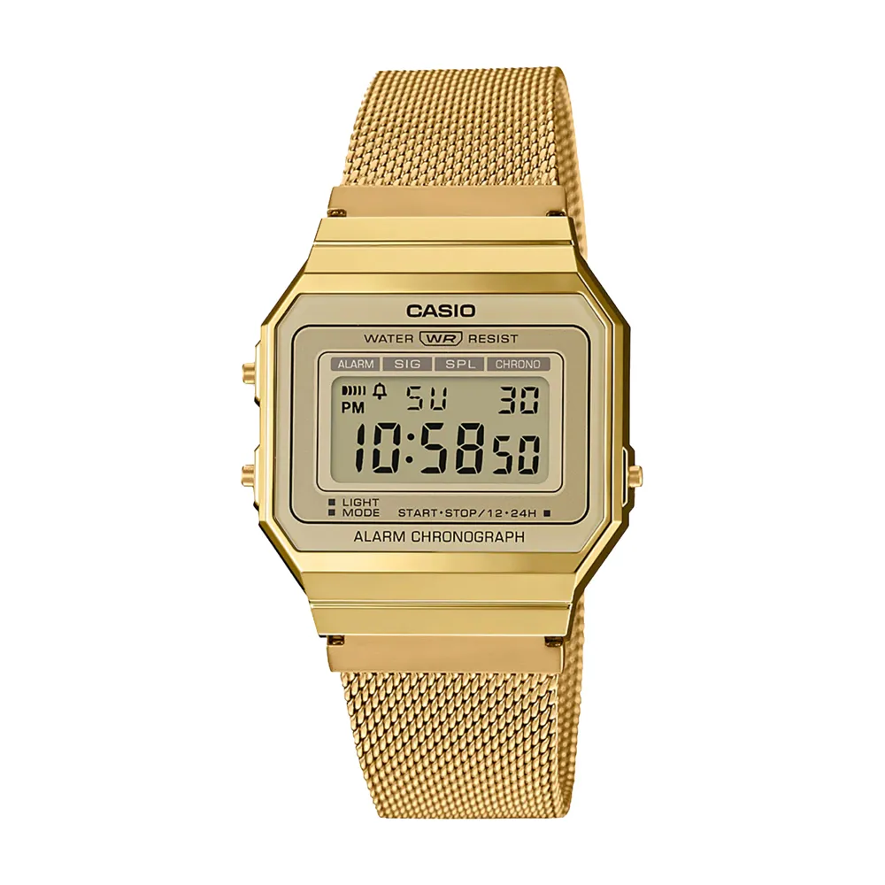 Reloj Casio A700WMG Vintage Dorado