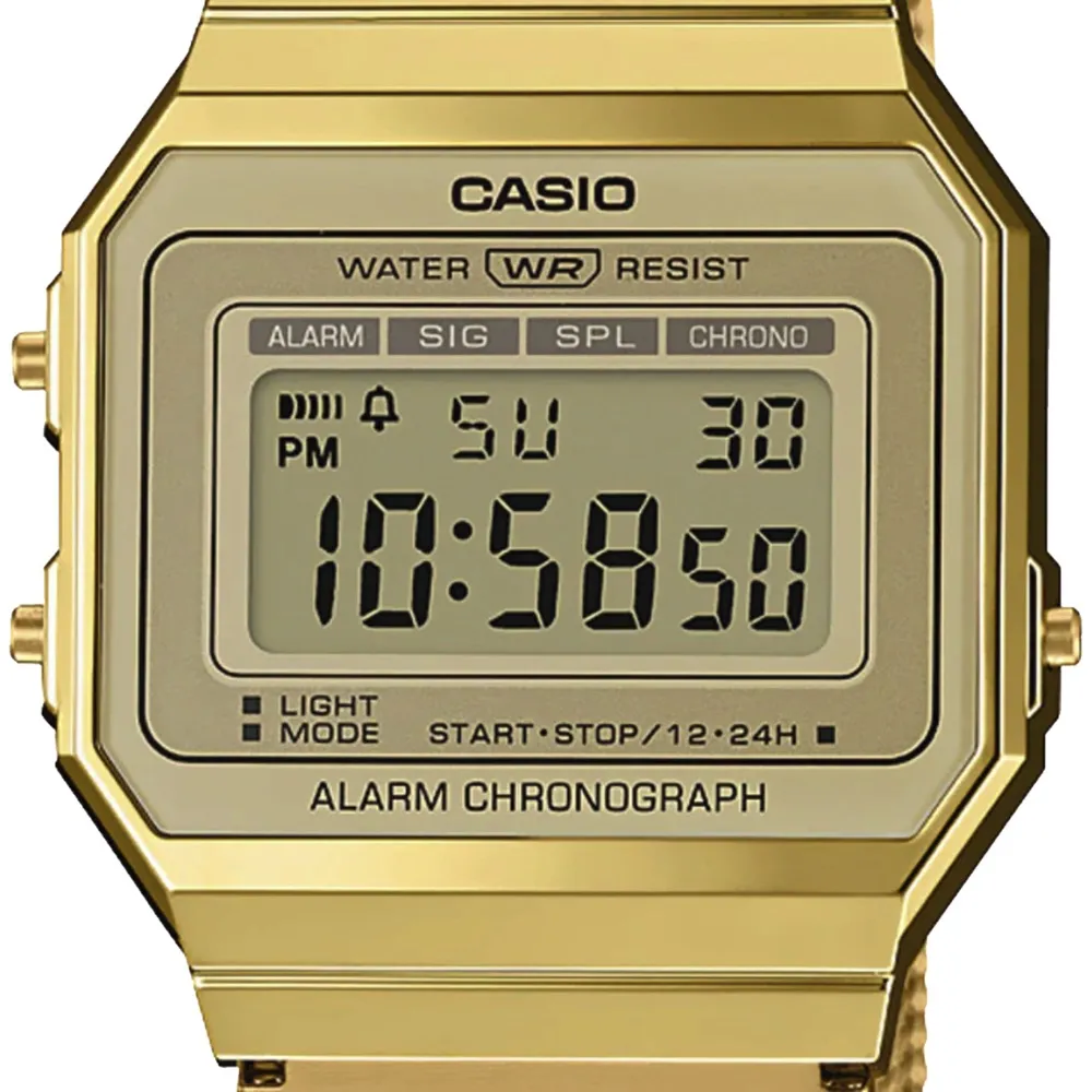 Reloj Casio A700WMG Vintage Dorado