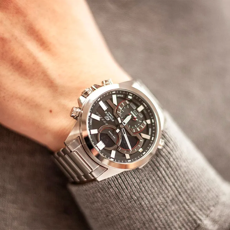 RELOJ CASIO EDIFICE ACERO ECB30D1AEF