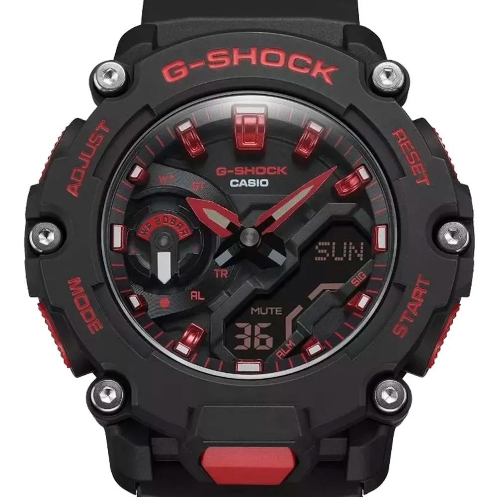 RELOJ CASIO GSHOCK GA2200BNR1ACR