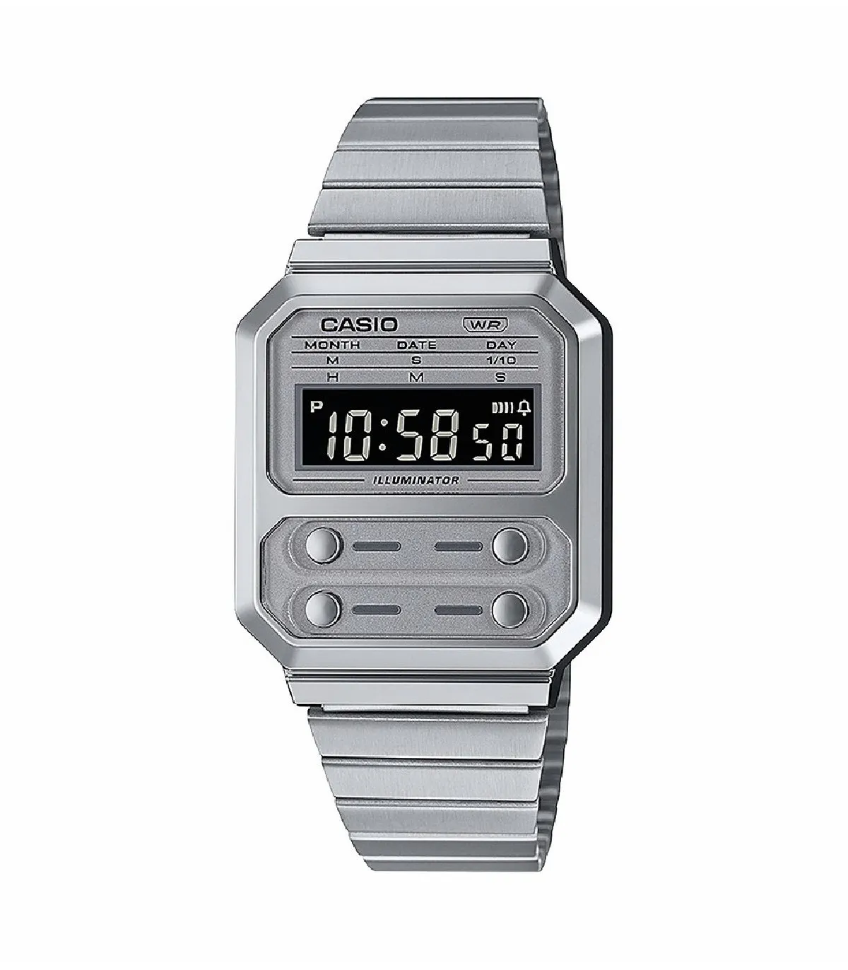 RELOJ CASIO RETRO VINTAGE UNISEX  A100WE7BEF