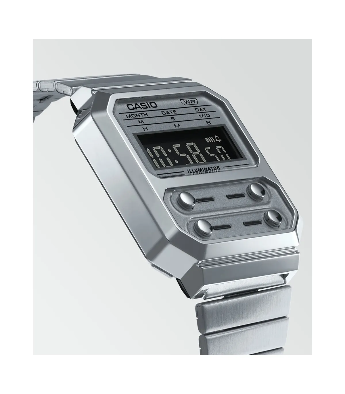 RELOJ CASIO RETRO VINTAGE UNISEX  A100WE7BEF