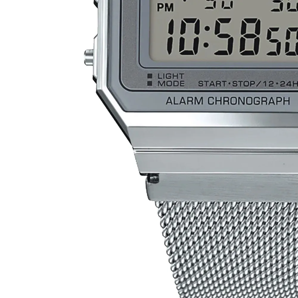 RELOJ CASIO VINTAGE A700WM7AVT PLATEADO