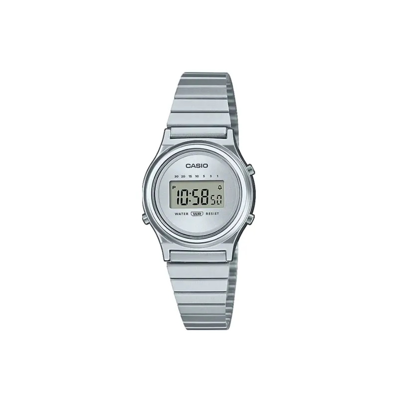 RELOJ CASIO VINTAGE ACERO MUJER LA700WE7AEF