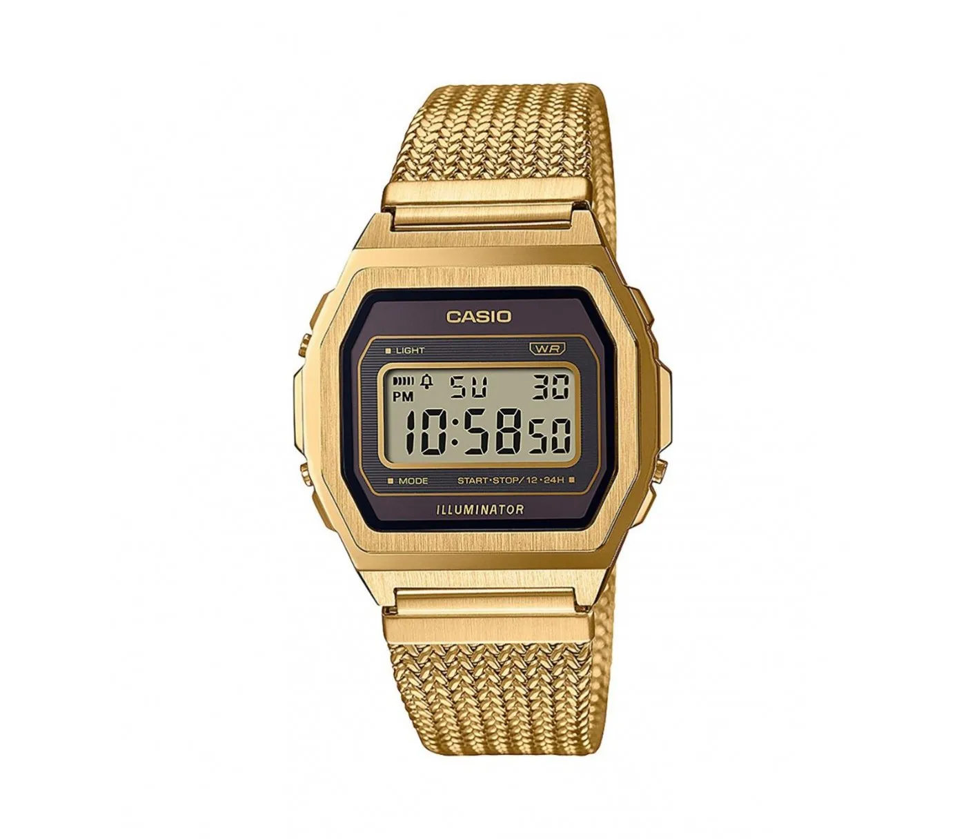 RELOJ CASIO VINTAGE PREMIUM DORADO A1000MGA5EF