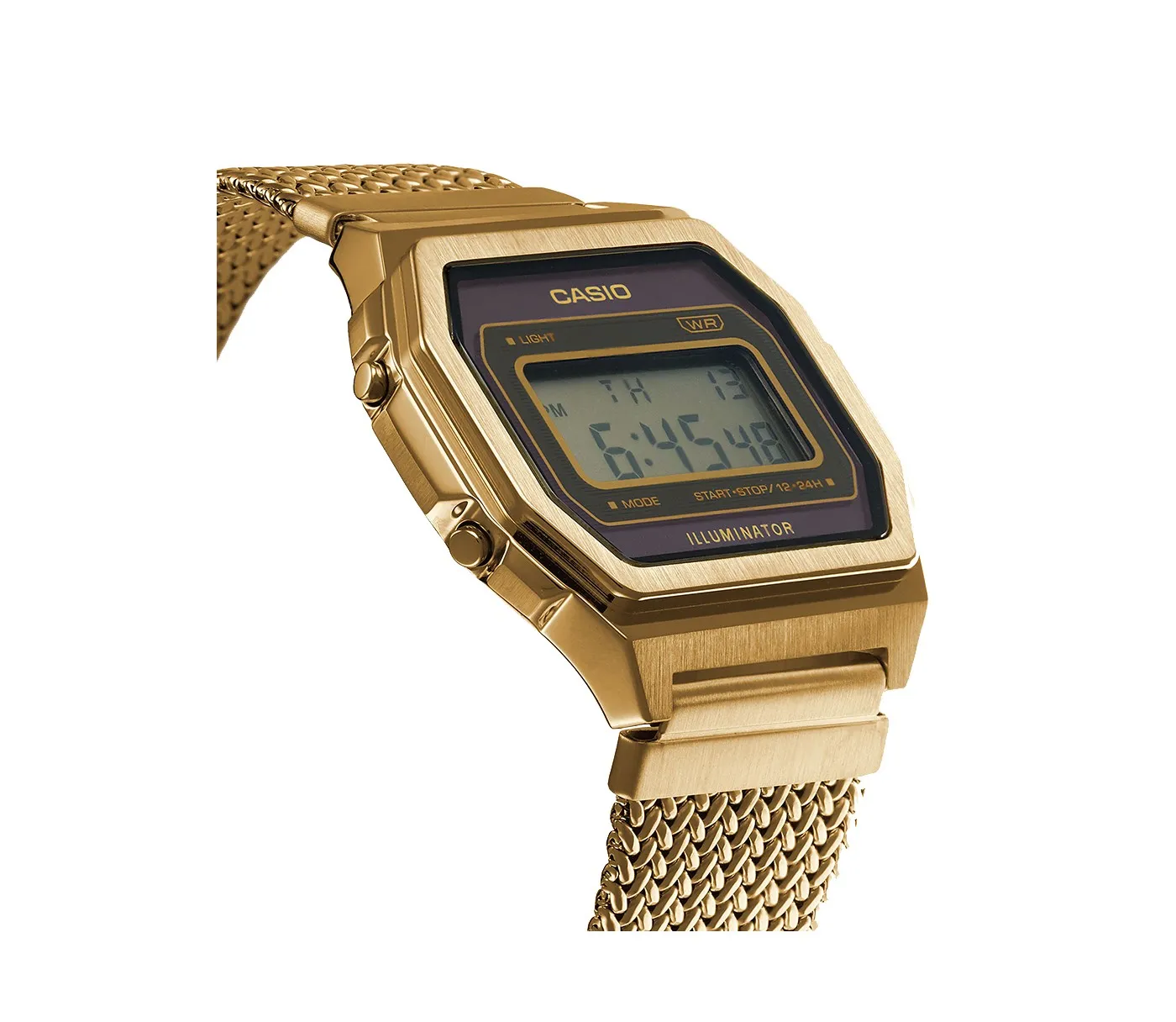 RELOJ CASIO VINTAGE PREMIUM DORADO A1000MGA5EF