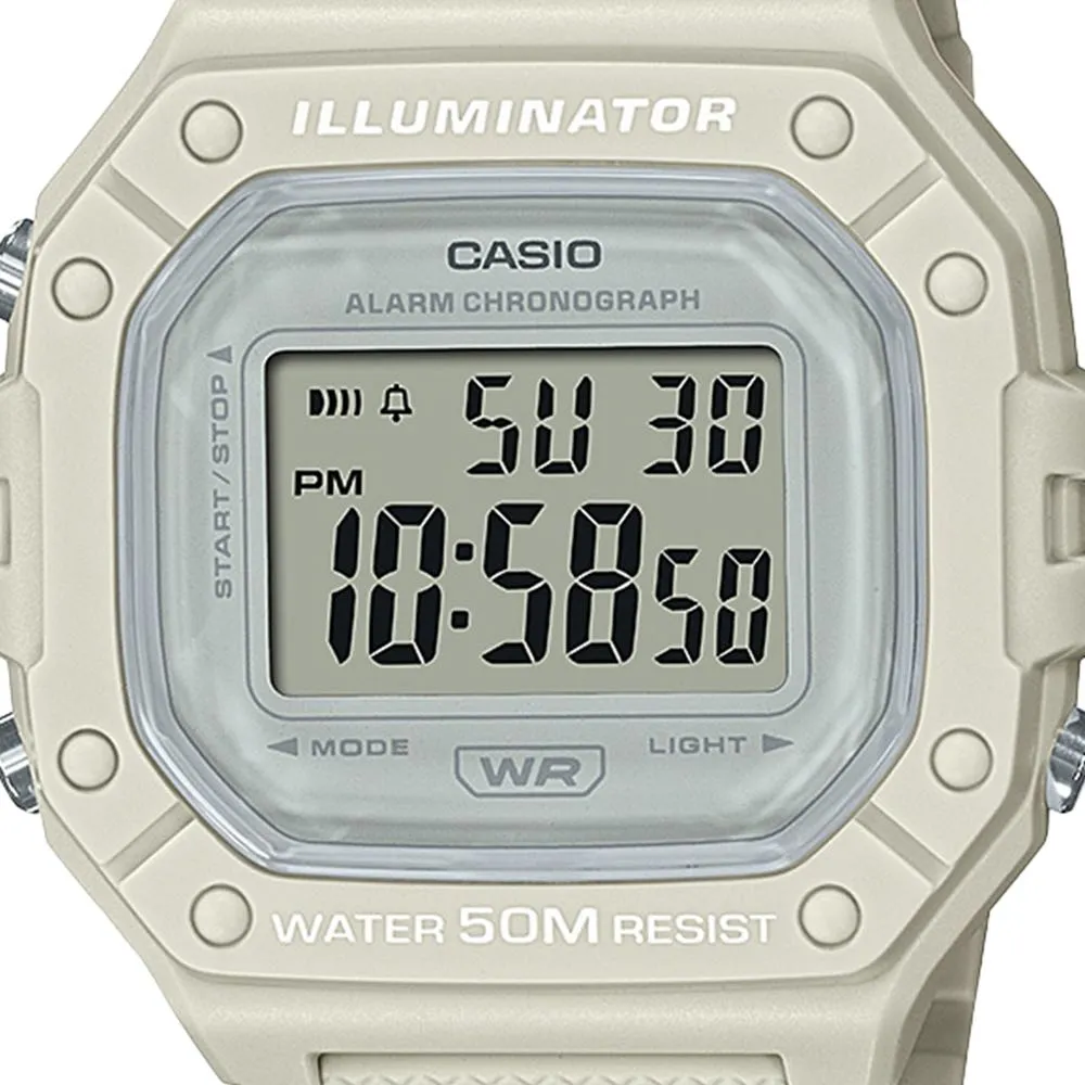 RELOJ CASIO VINTAGE W218HC8AVCF