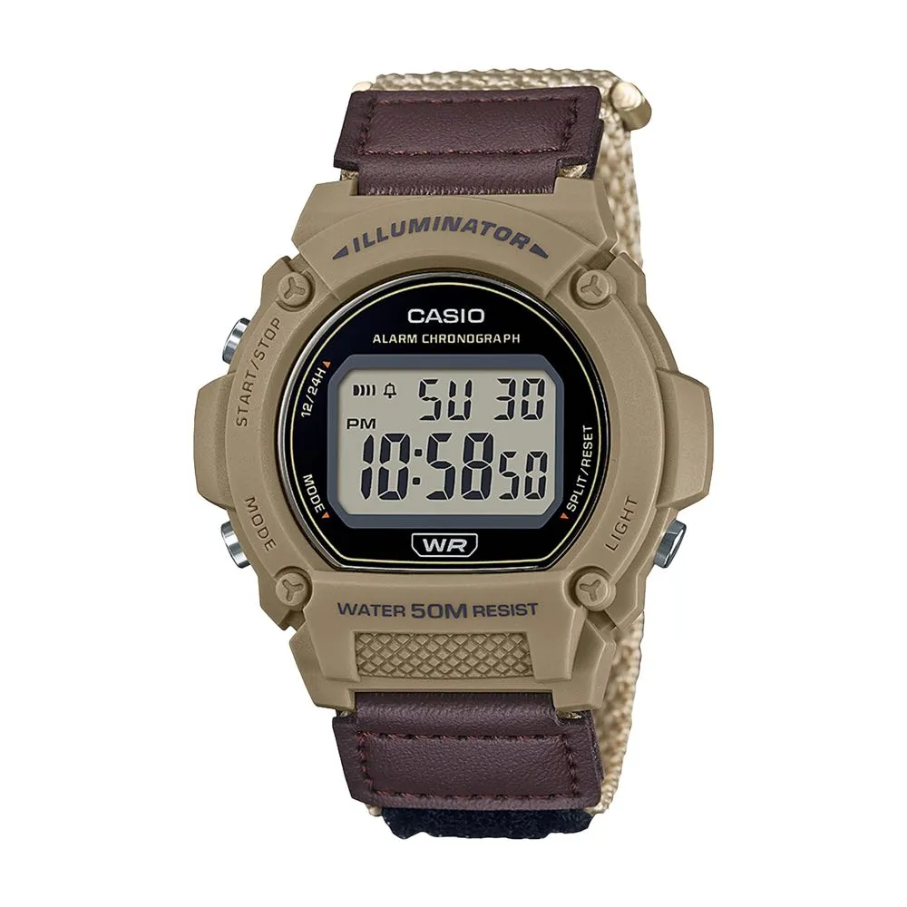 RELOJ CASIO W219HB5AVCF