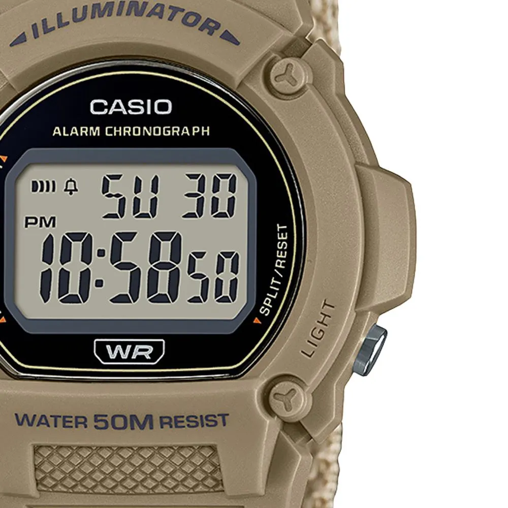 RELOJ CASIO W219HB5AVCF
