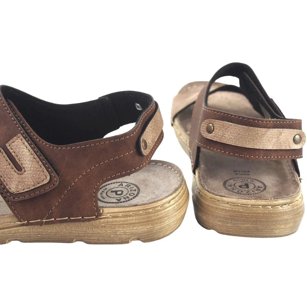 Sandalia caballero  8018 marron