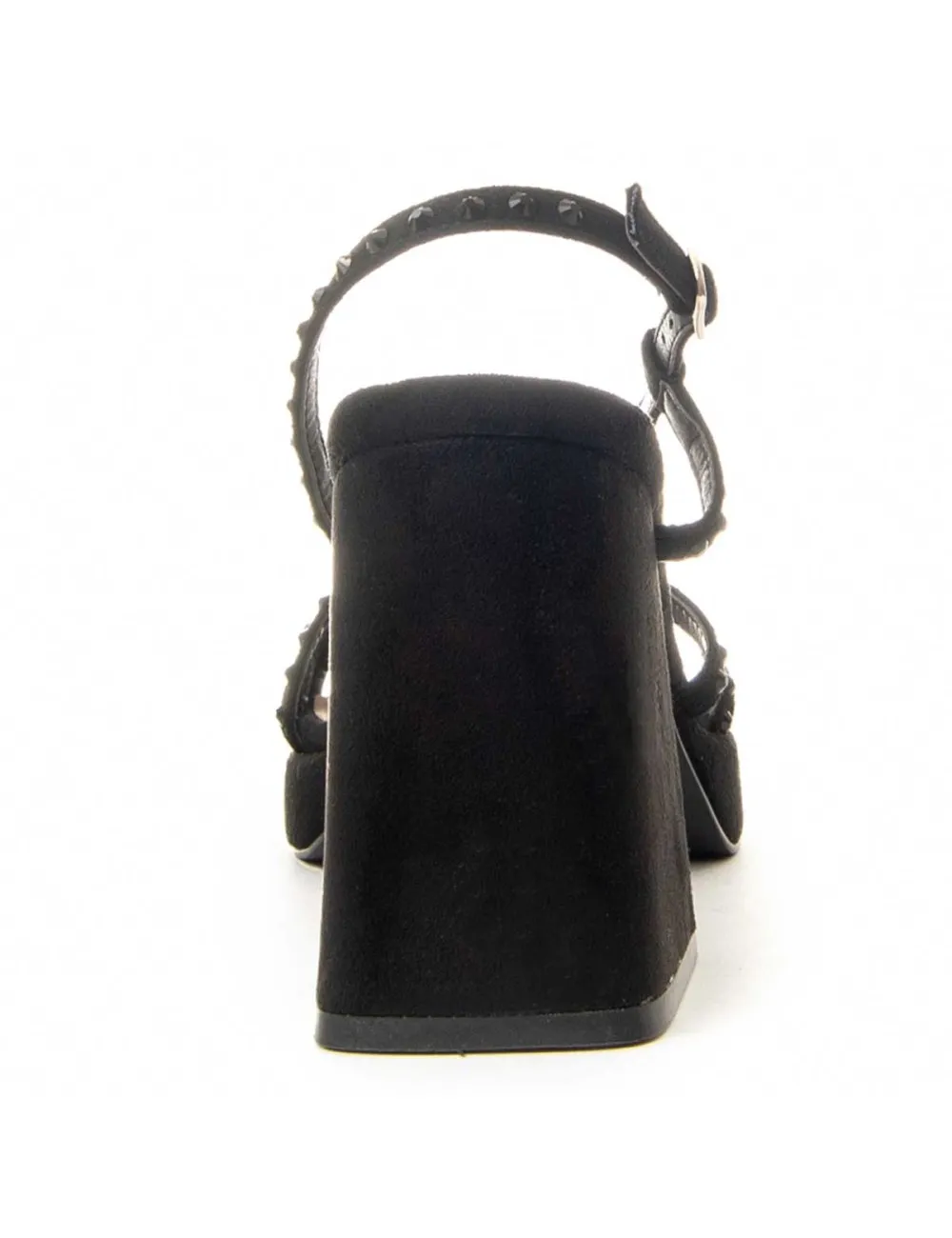 Sandalia De Tacón Para Mujer.  Montevita  Festsand2  88514 Negro