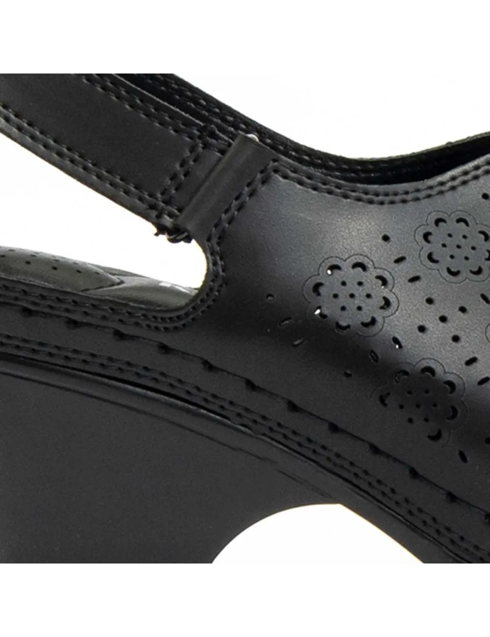 Sandalia De Tacón Para Mujer.  Montevita  Salena  90016 Negro