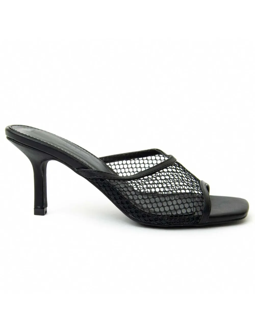 Sandalia De Tacón Para Mujer.  Montevita  Sandalit10  89357 Negro