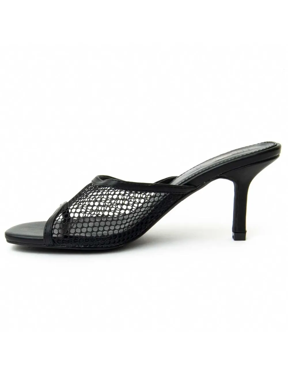 Sandalia De Tacón Para Mujer.  Montevita  Sandalit10  89357 Negro