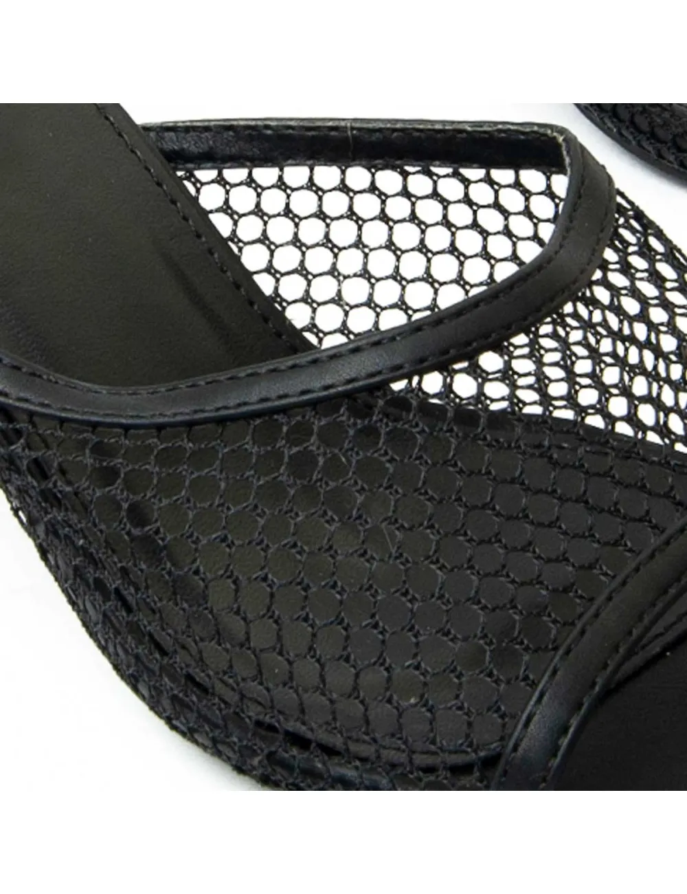 Sandalia De Tacón Para Mujer.  Montevita  Sandalit10  89357 Negro