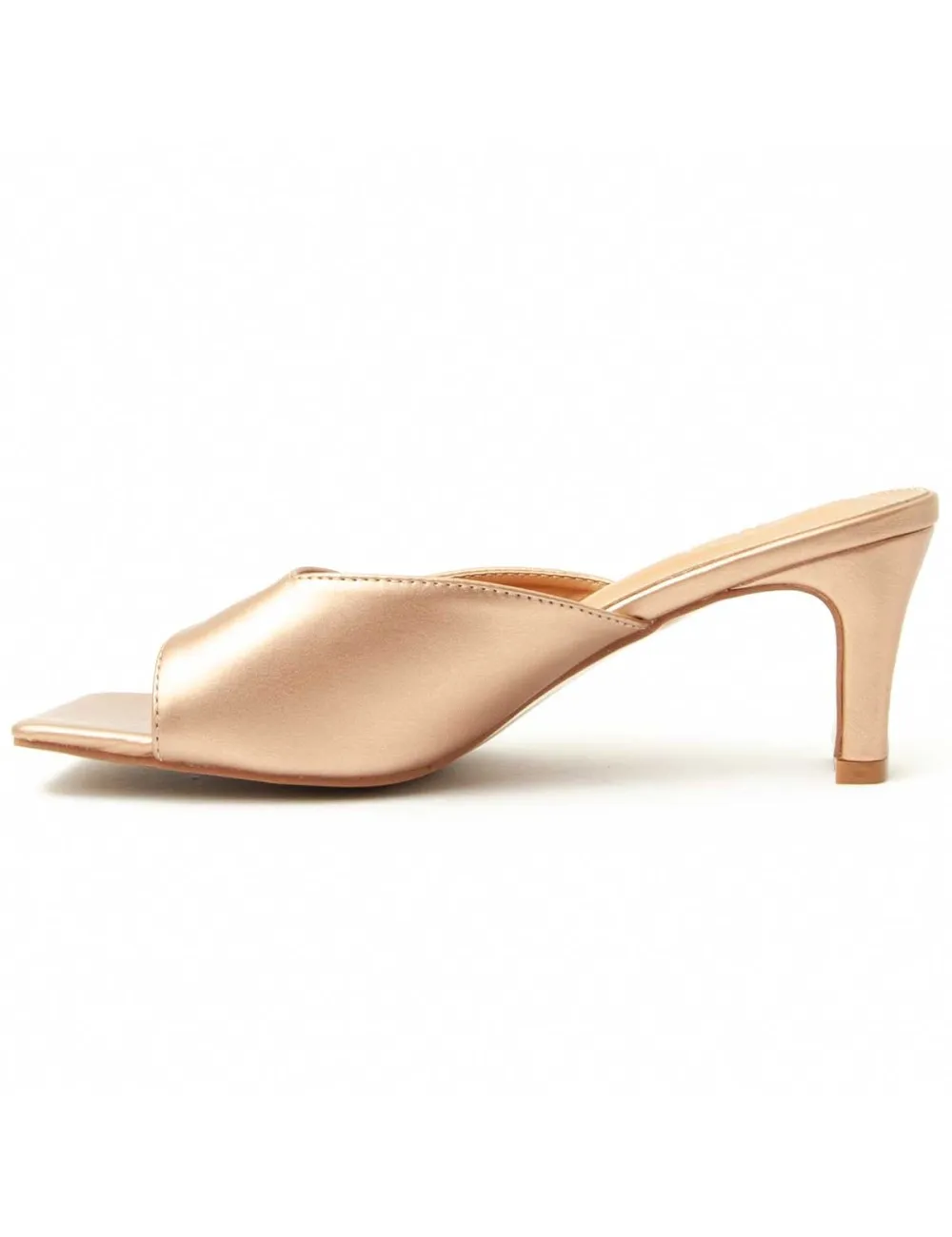 Sandalia De Tacón Para Mujer.  Montevita  Sandalit11  90345 Bronce