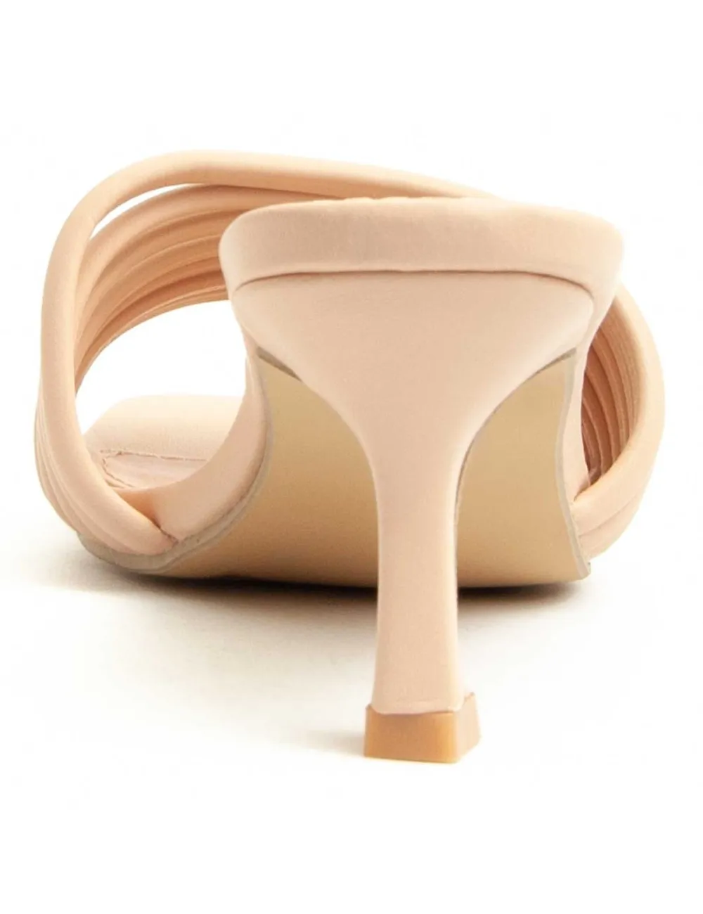 Sandalia De Tacón Para Mujer.  Montevita  Sandalit12  90346 Beige