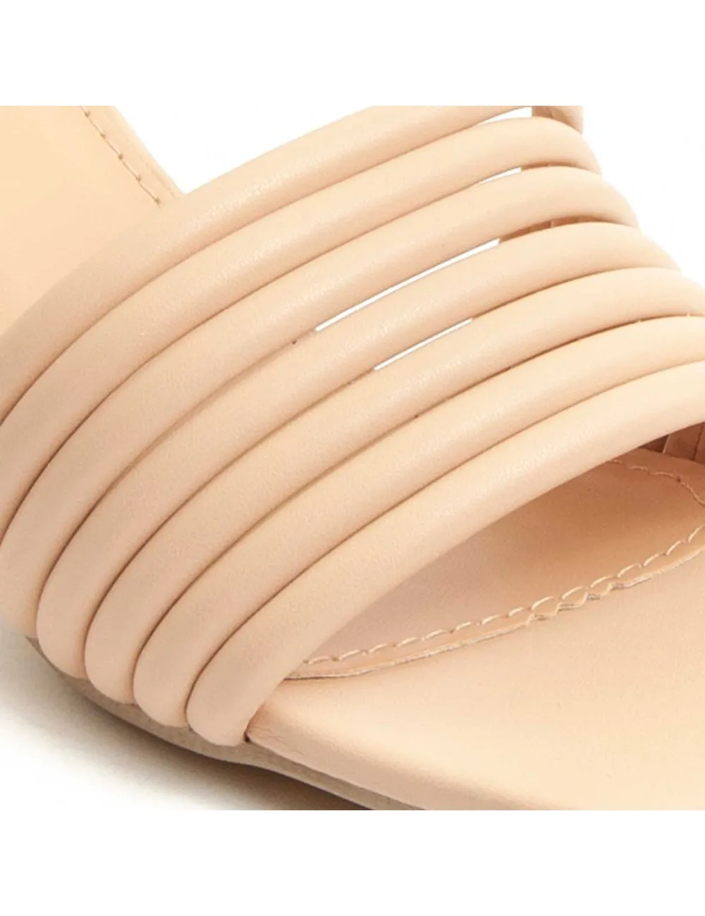 Sandalia De Tacón Para Mujer.  Montevita  Sandalit12  90346 Beige