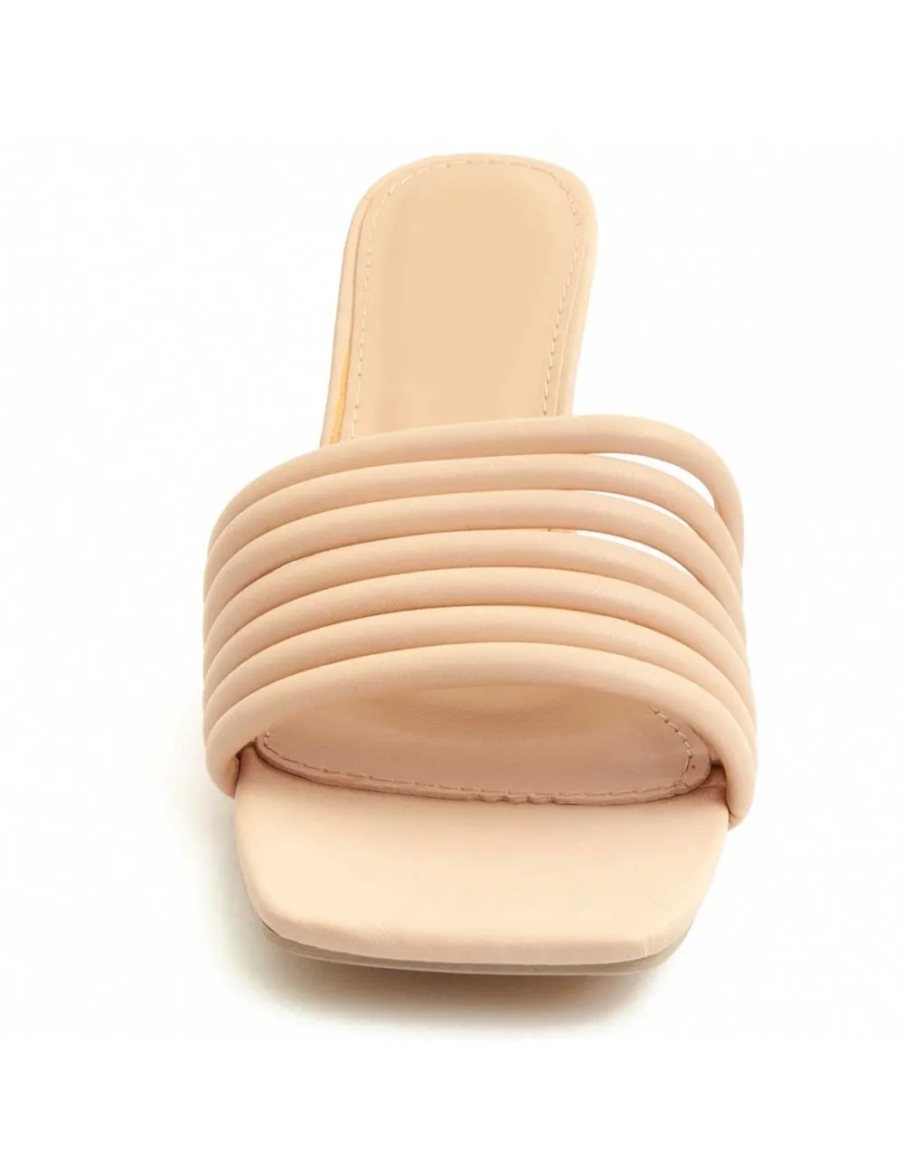 Sandalia De Tacón Para Mujer.  Montevita  Sandalit12  90346 Beige