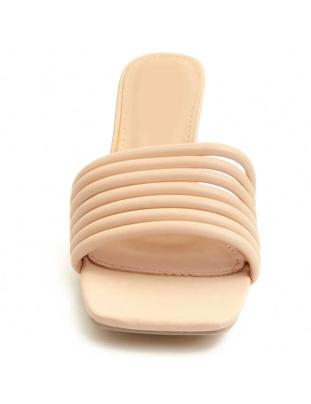Sandalia De Tacón Para Mujer.  Montevita  Sandalit12  90346 Beige
