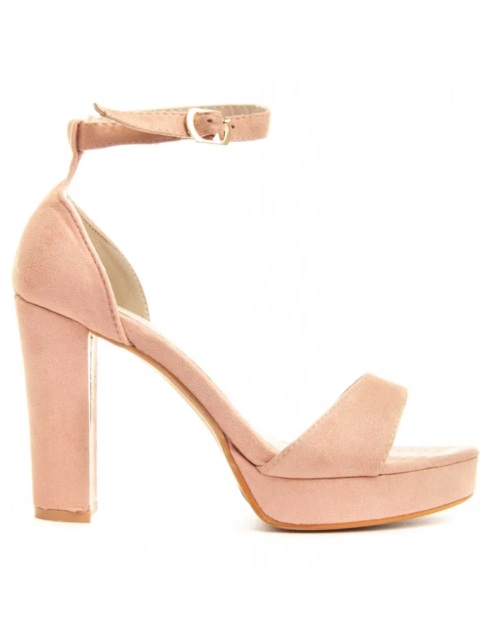 Sandalia De Tacón Para Mujer.  Montevita  Sandalit4  89334 Rosa