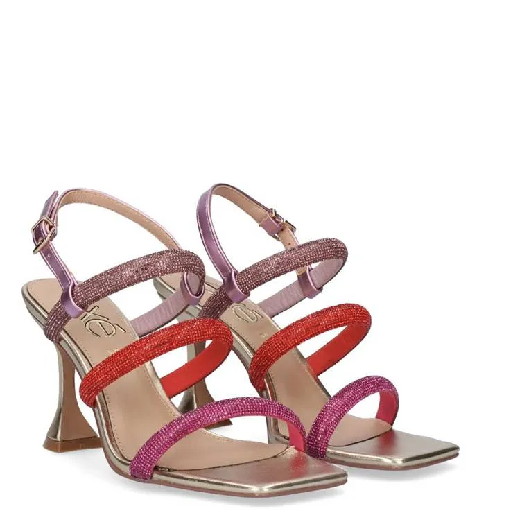 Sandalia Exe Bianca Multicolor