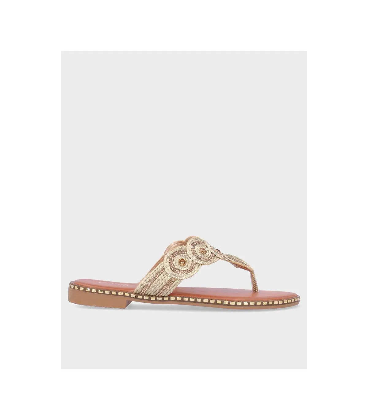 SANDALIA EXE P33761 GOLD