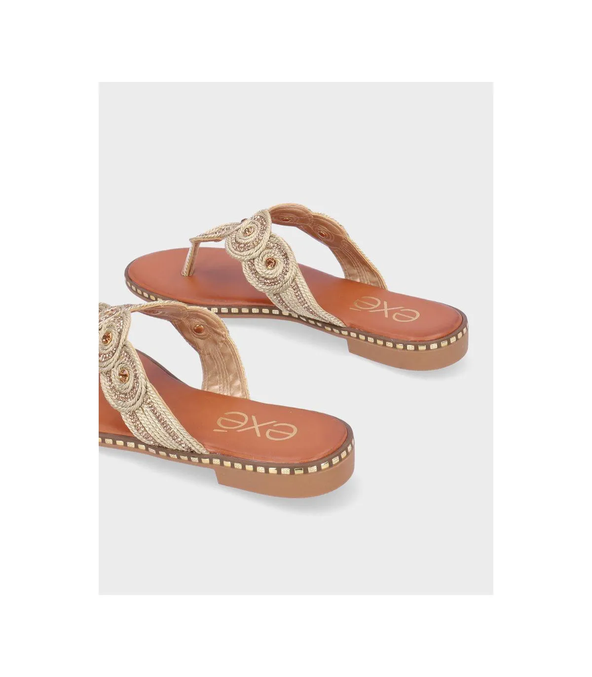 SANDALIA EXE P33761 GOLD