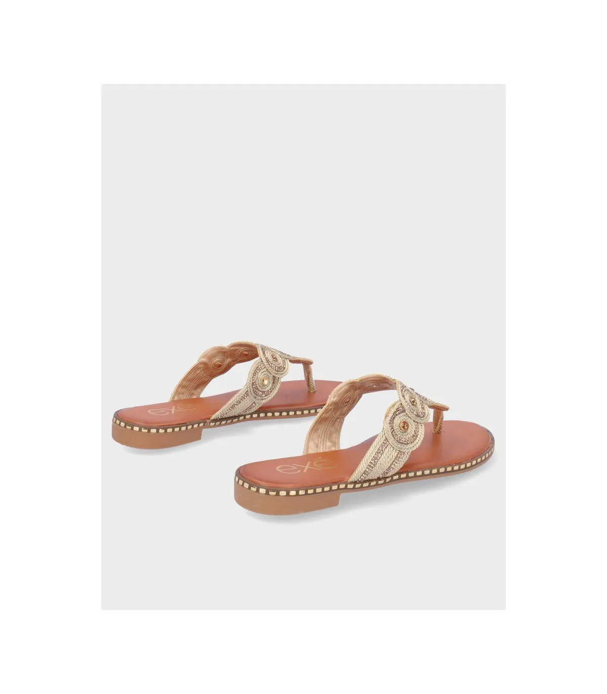 SANDALIA EXE P33761 GOLD