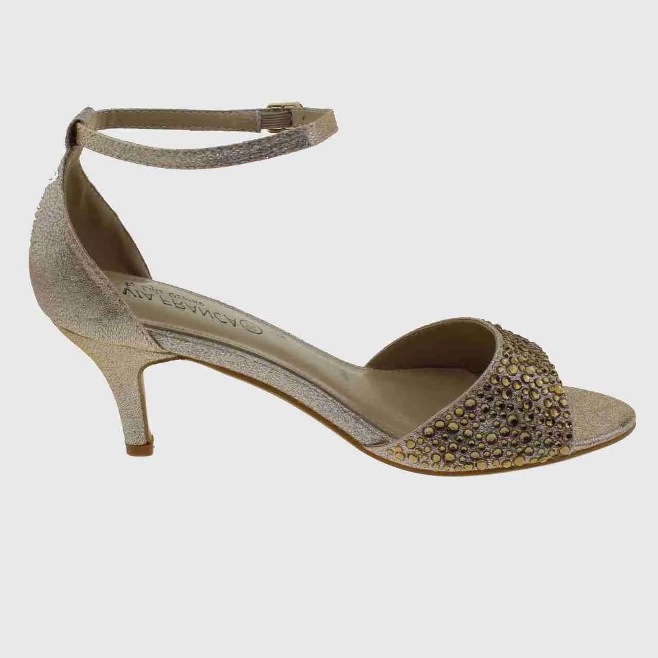 Sandalia Fiesta Champagne Vía Franca Art. 5g8247champ1