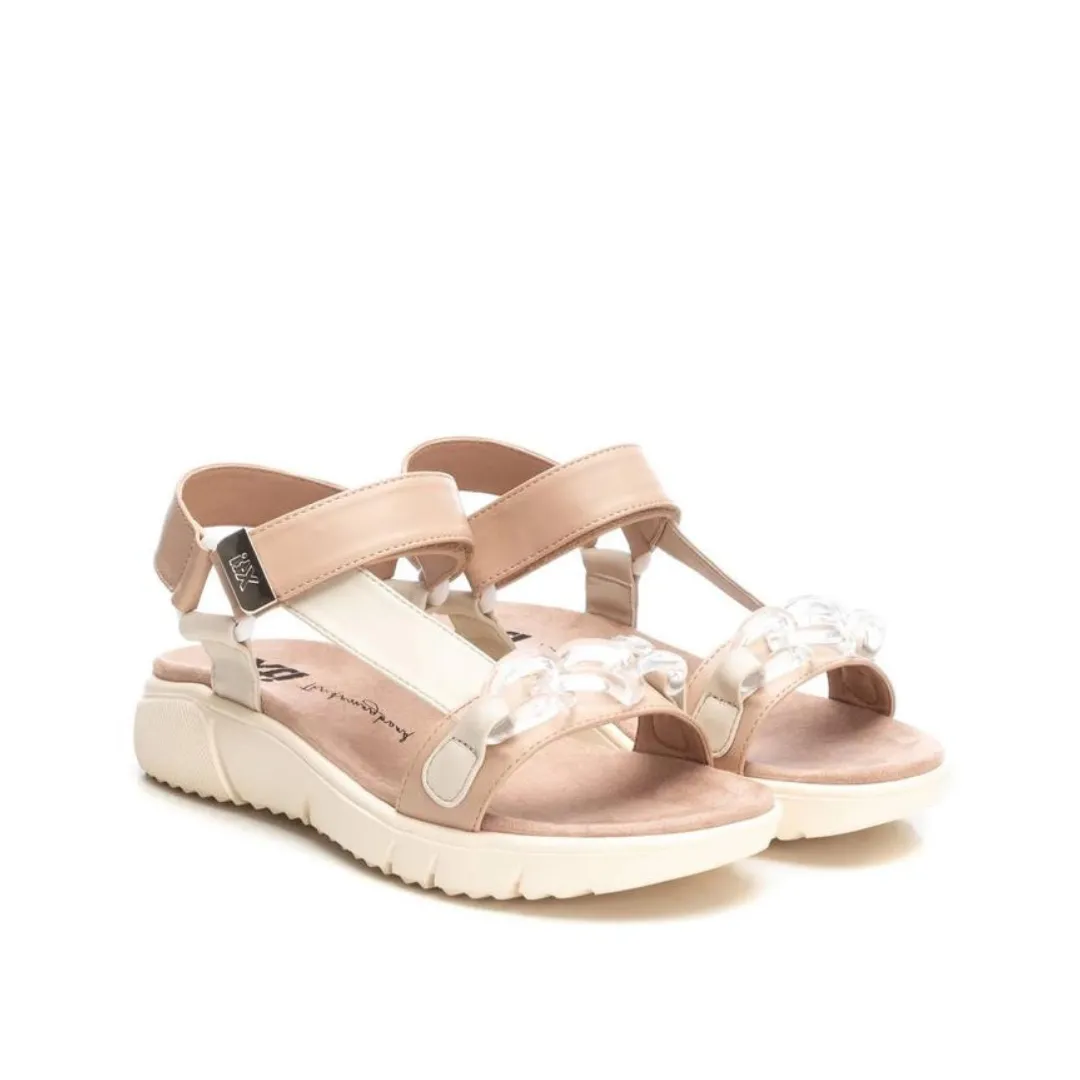 SANDALIA MUJER XTI 142896 BEIGE