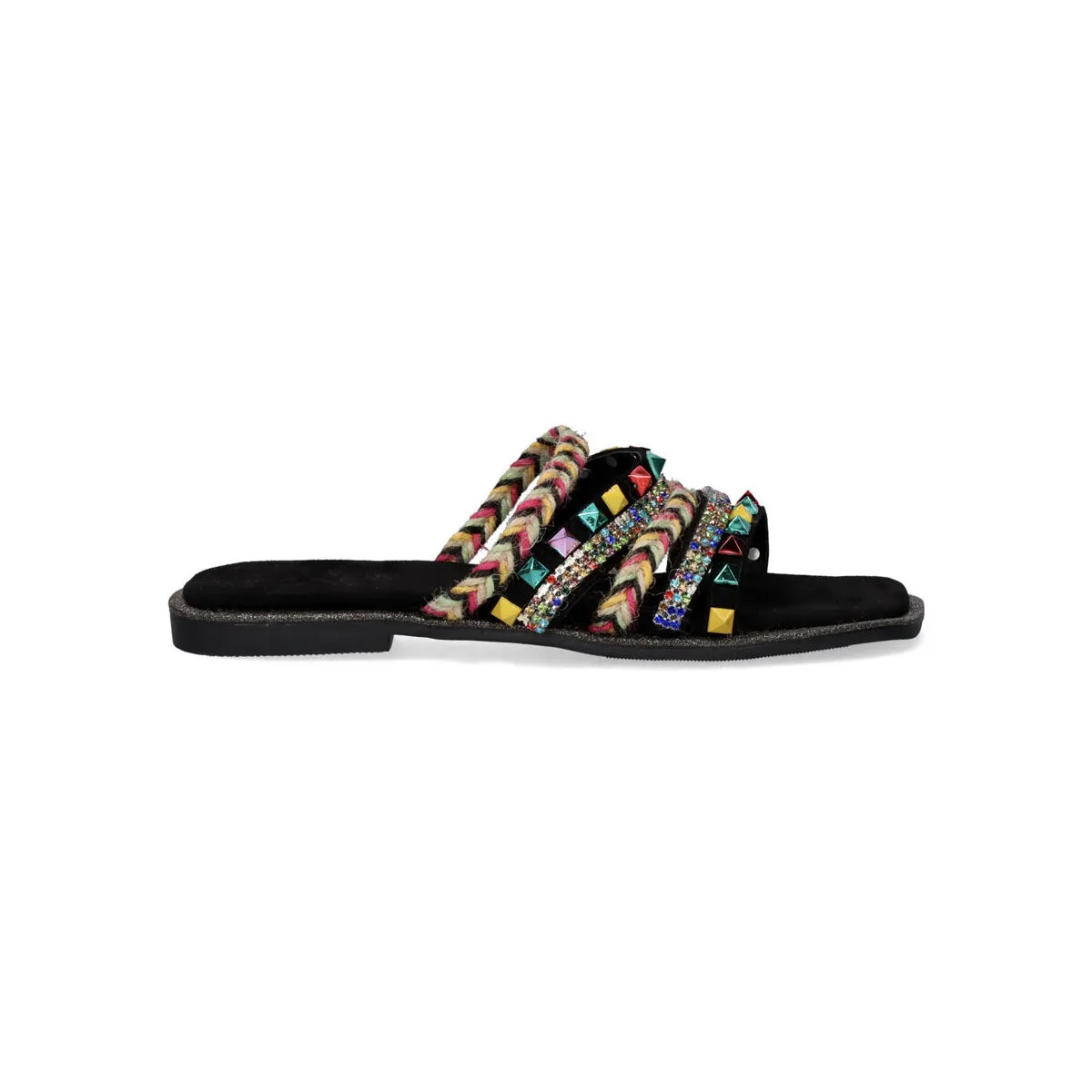SANDALIA PLANA EXÉ L20501201 BLACK