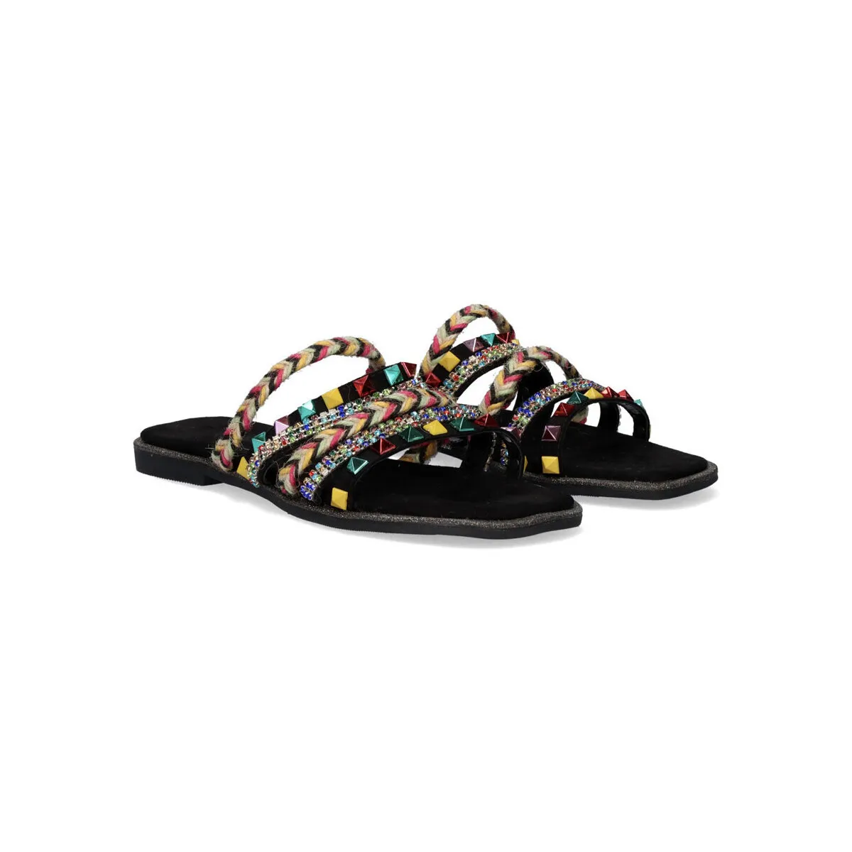 SANDALIA PLANA EXÉ L20501201 BLACK