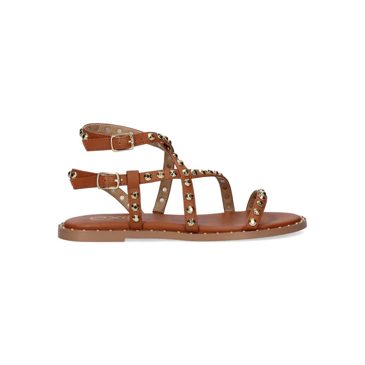 SANDALIA PLANA EXÉ VF23980 TAN