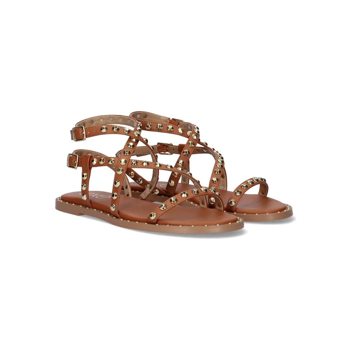 SANDALIA PLANA EXÉ VF23980 TAN