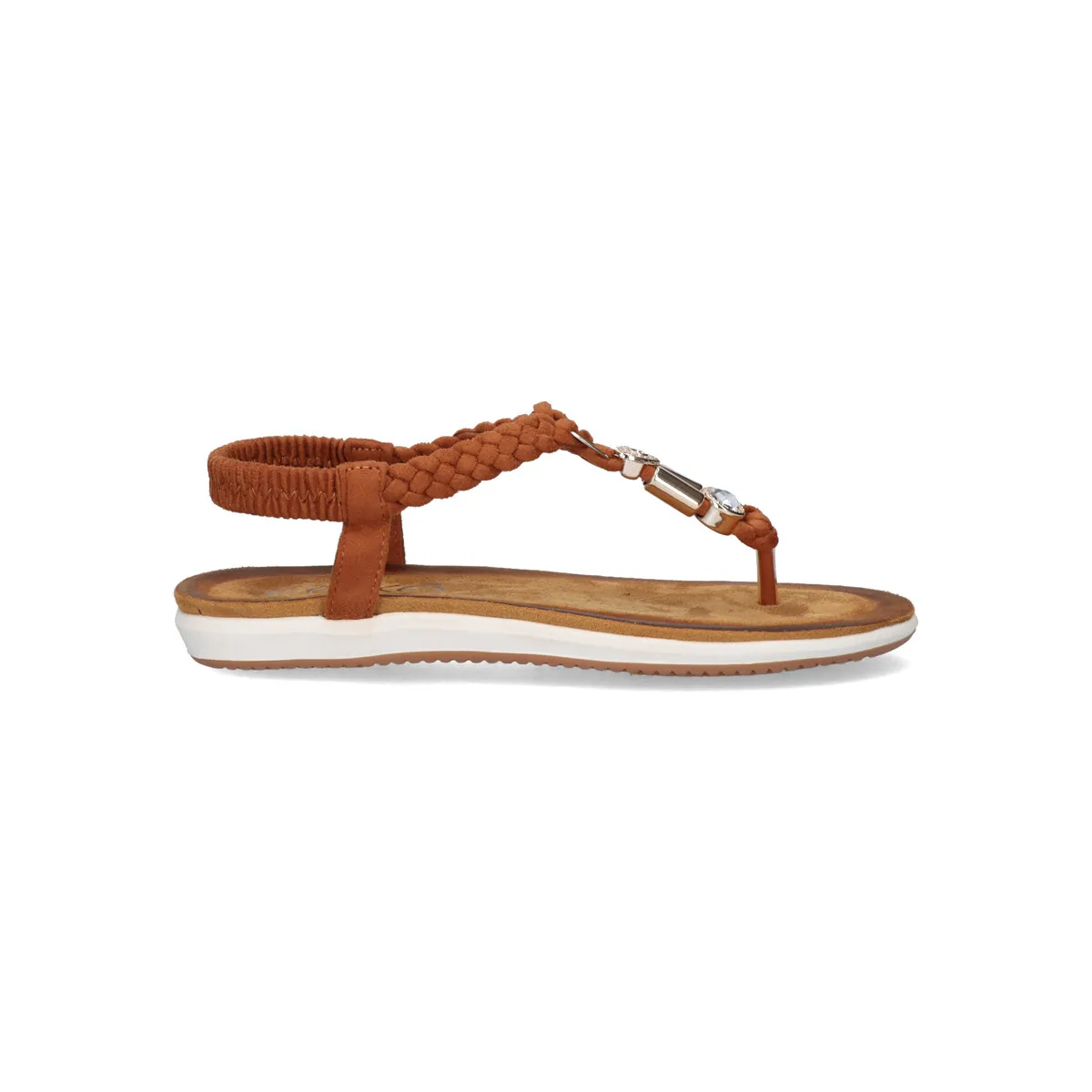SANDALIA PLANA F8043EX15 CAMEL
