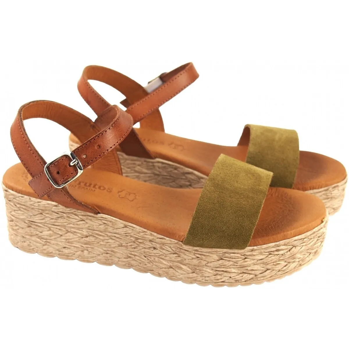 Sandalia señora  790 kaki