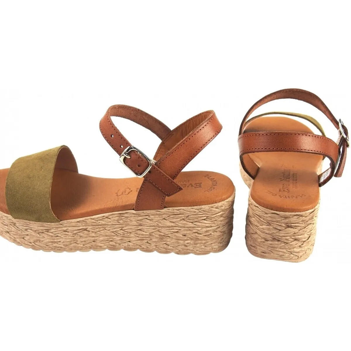 Sandalia señora  790 kaki