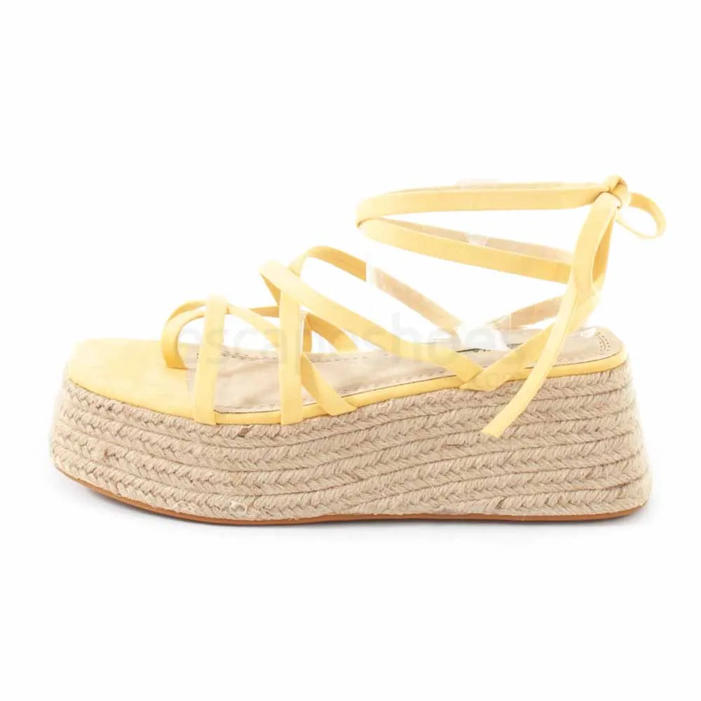 Sandalias CORINA Cunha Amarillo M2386