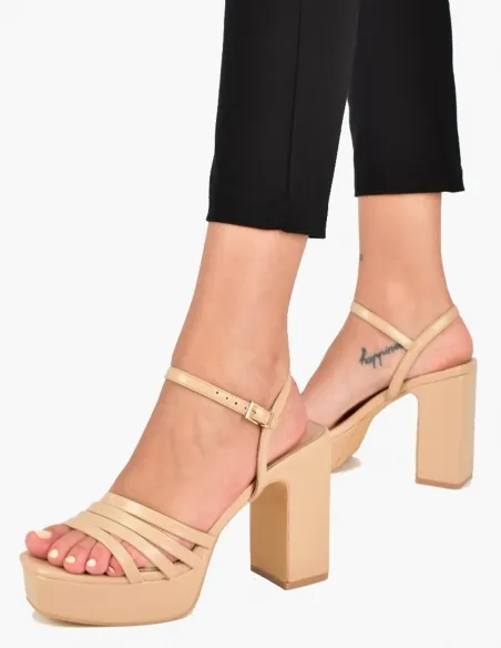 Sandalias nude | Barein