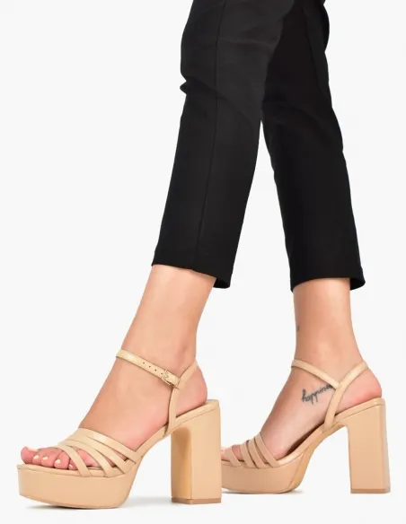 Sandalias nude | Barein