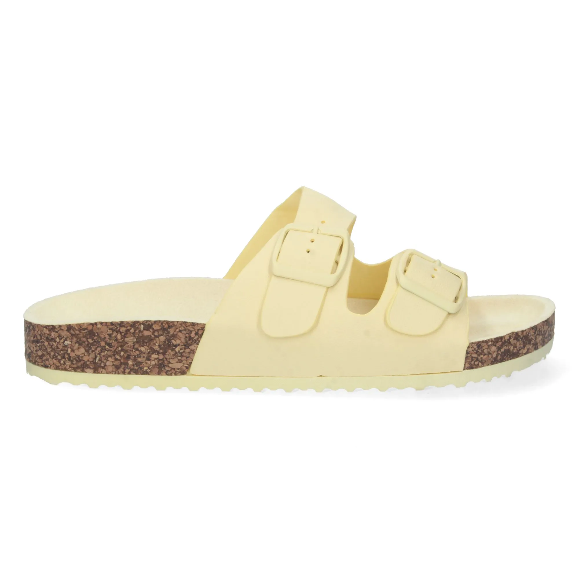 Sandalias planas bio mujer color amarillo M2213