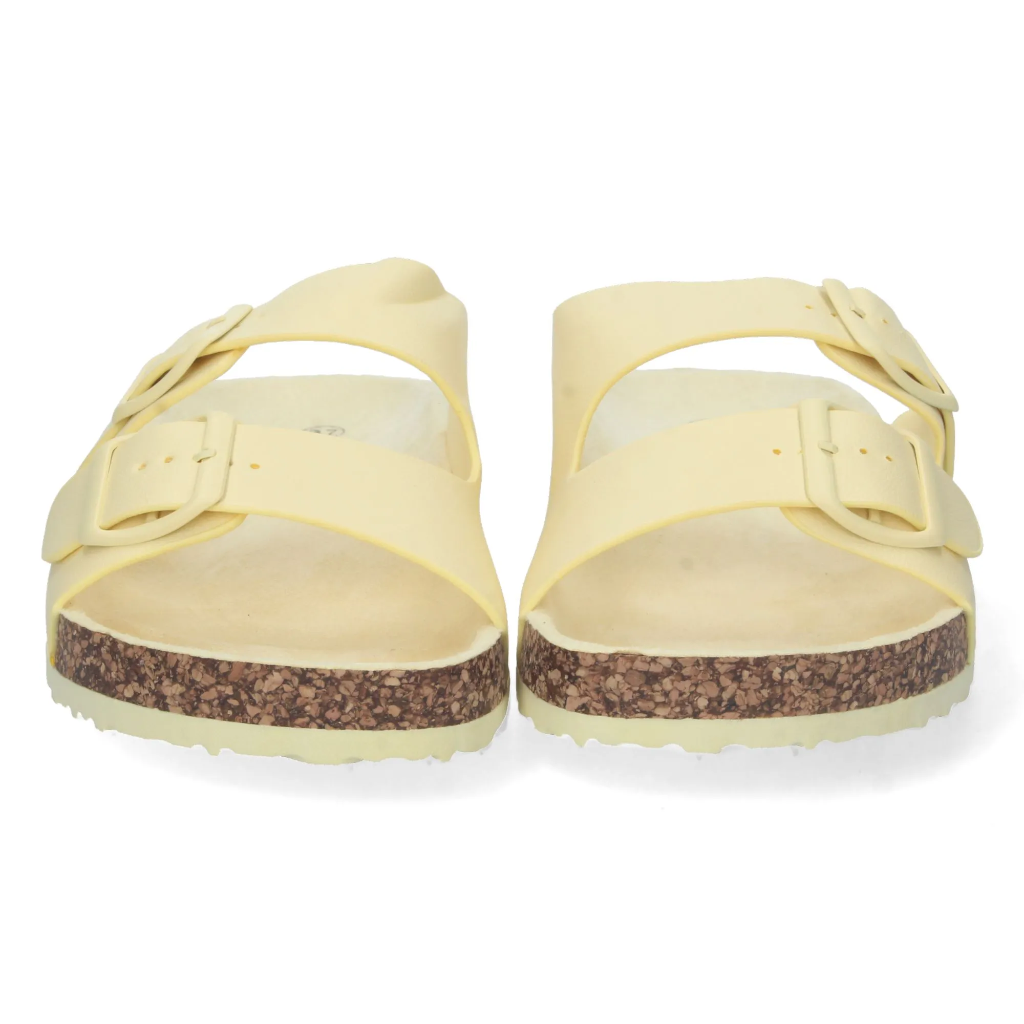 Sandalias planas bio mujer color amarillo M2213