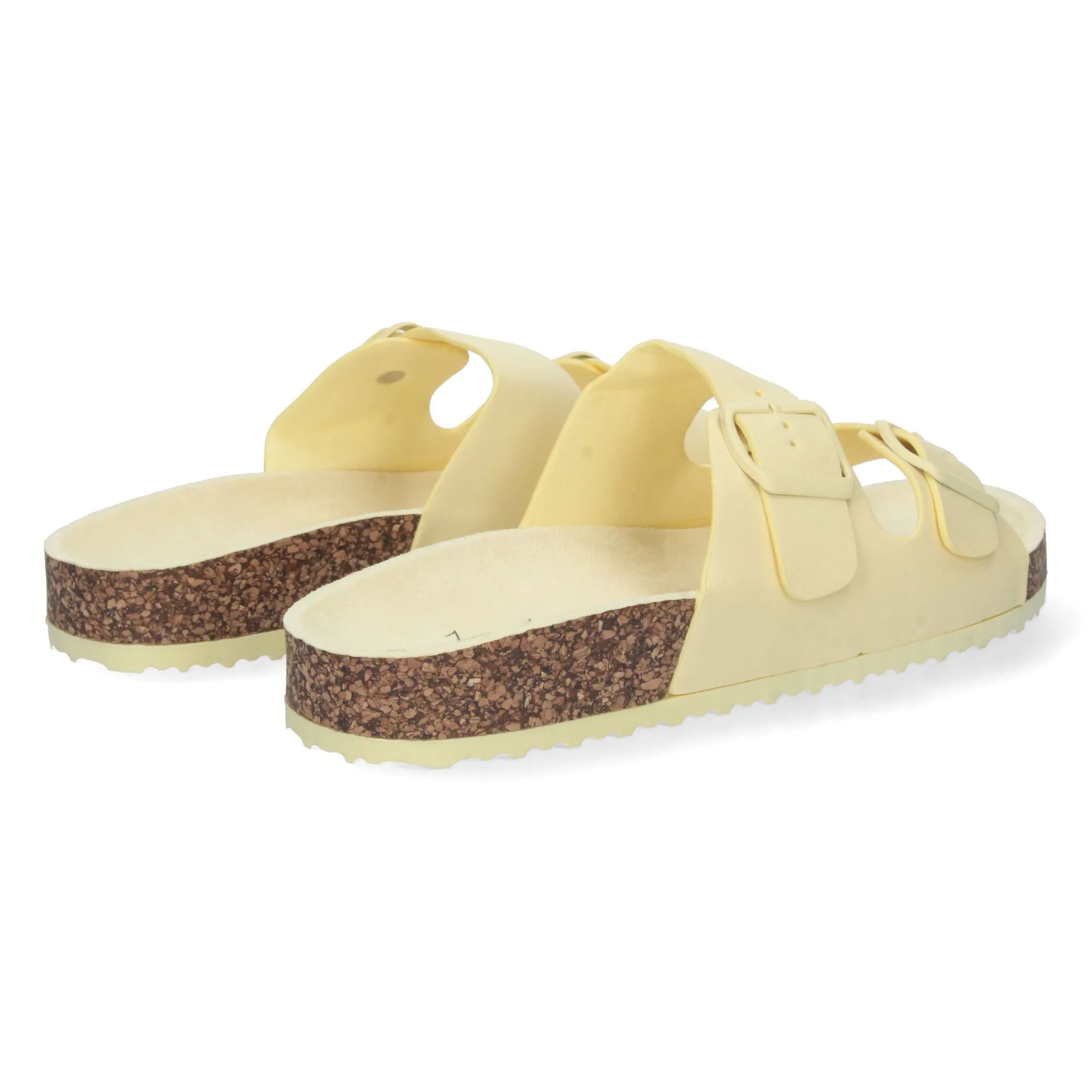 Sandalias planas bio mujer color amarillo M2213