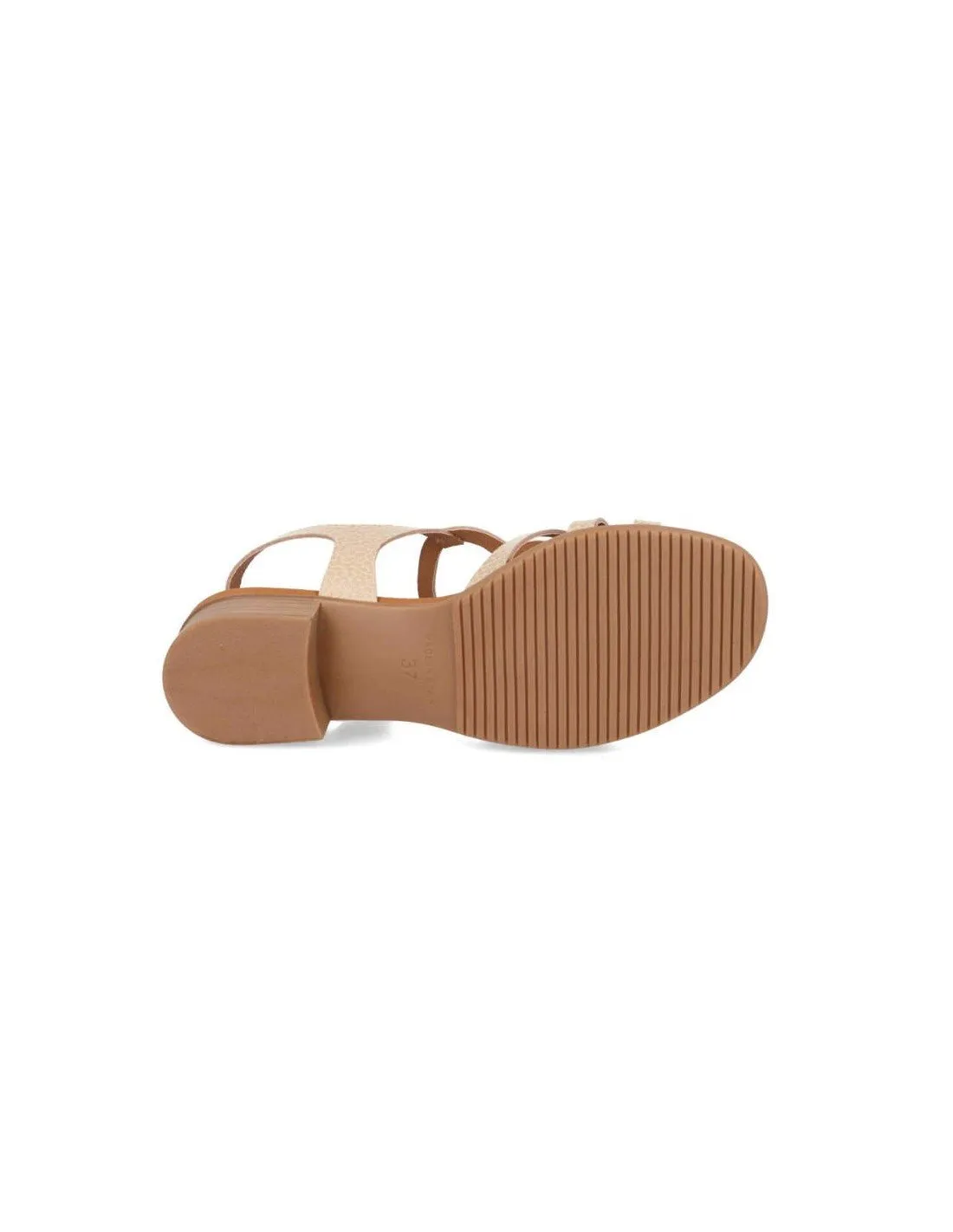 Sandalias Tacón Piel Cómodas