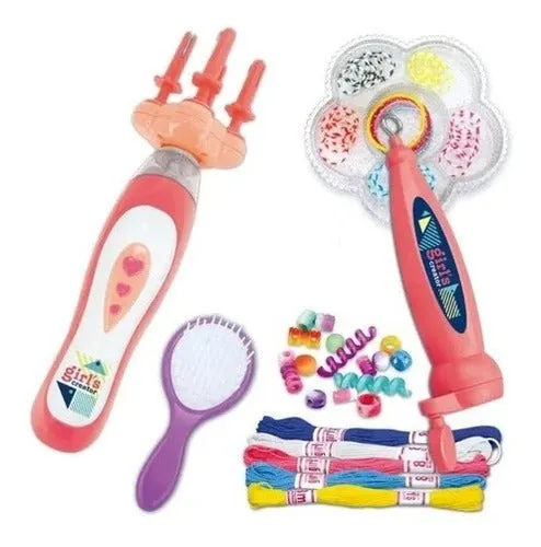 Set 2 en 1 Juguete Trenzas y Pulseras