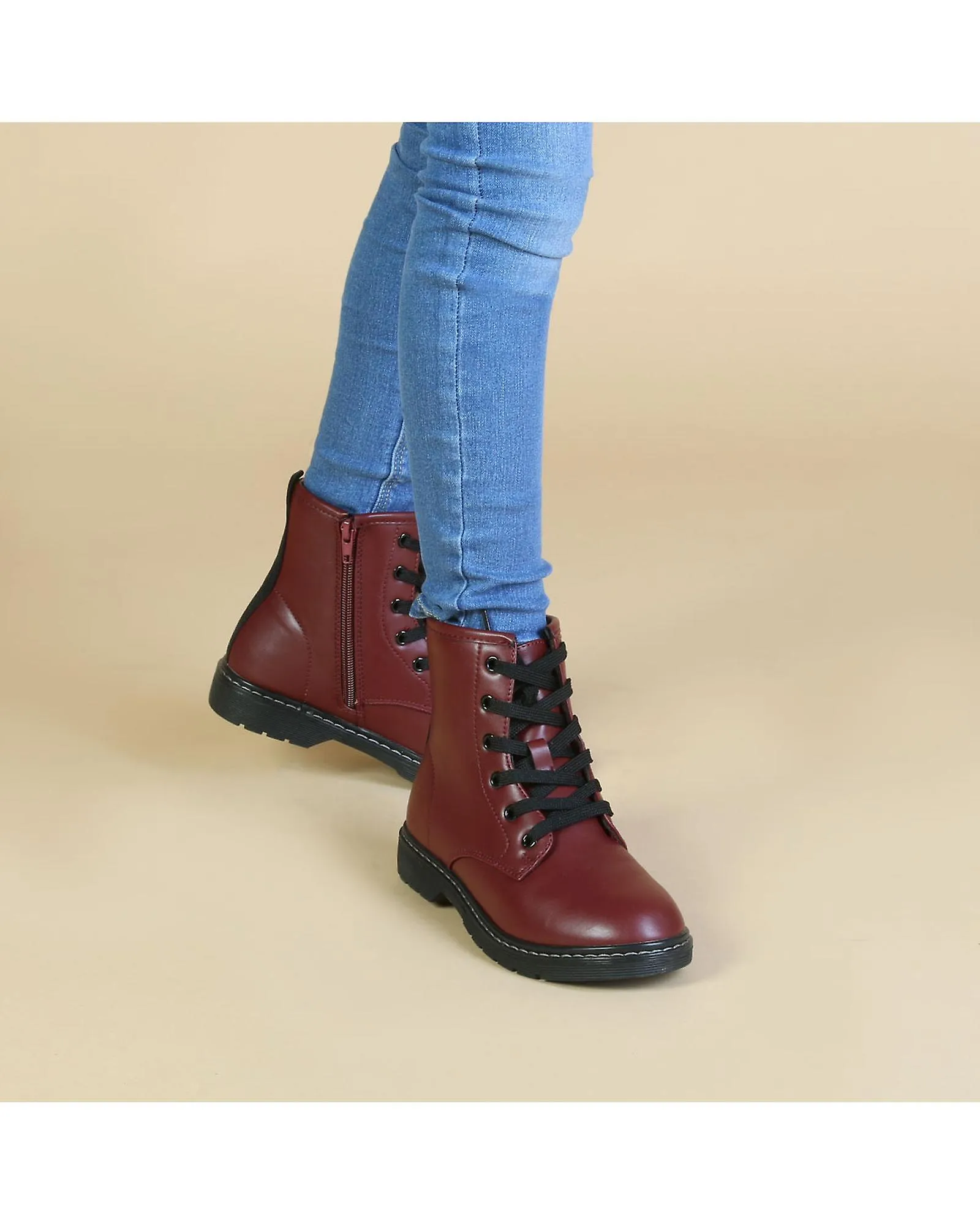 Shone Memory Foam Ankle Boots