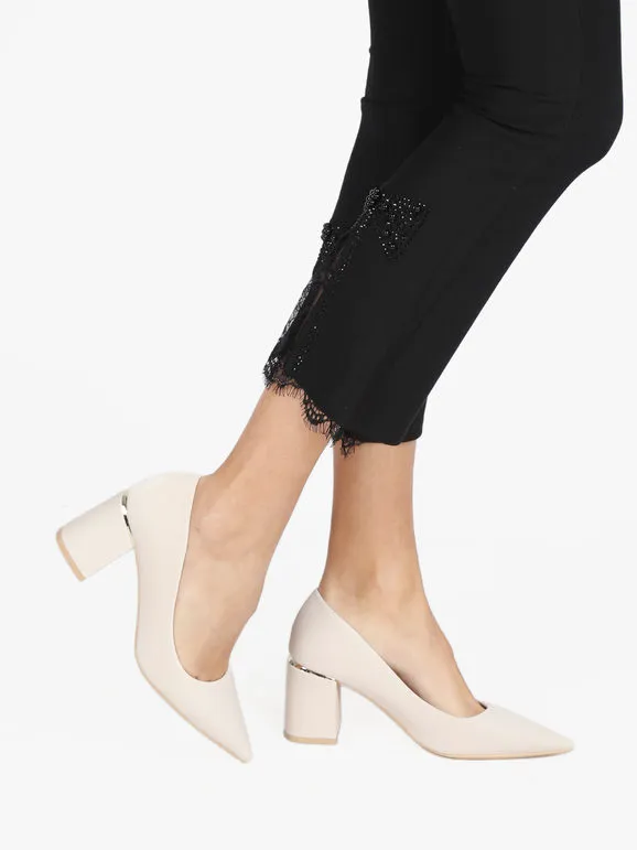 Sissi Miss Zapatos de salón de punta con tacones para mujer.
